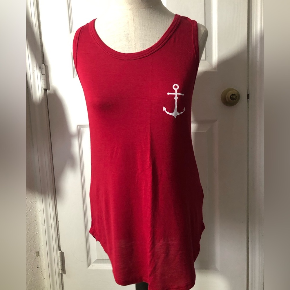 French Pastry Red Anchor Tank